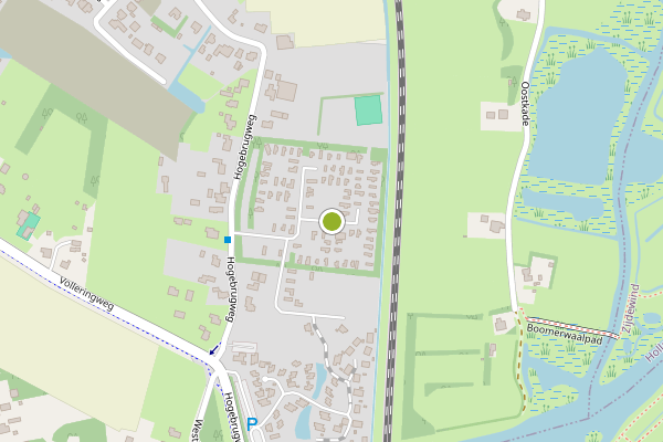 Ambulance-melding op Park De Luwe Stek, Waarland op 27 juni, kaart-overzicht
