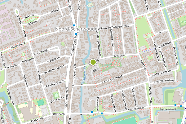 Ambulance-melding op Zonoord, Noord-Scharwoude op 28 juni, kaart-overzicht