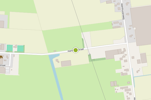 Ambulance-melding op Harlingerstraat, Heerhugowaard op 28 juni, kaart-overzicht