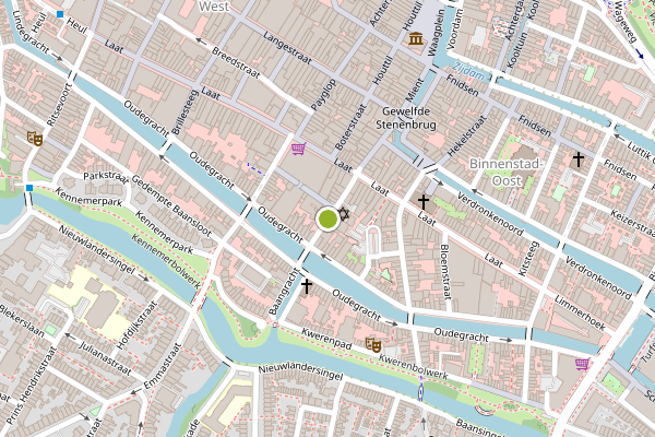 Ambulance-melding op Hofstraat, Alkmaar op 29 juni, kaart-overzicht