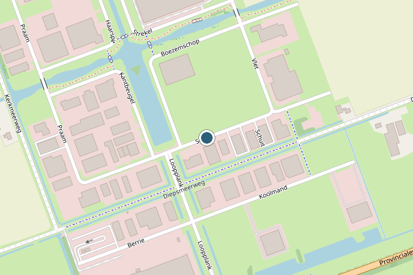 Politie-melding op Schuit, Oudkarspel op 3 juli, kaart-overzicht