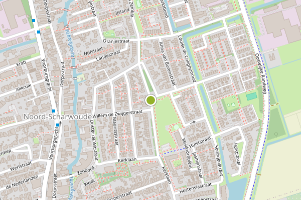 Ambulance-melding op Charlotte de Bourbonstraat, Noord-Scharwoude op 3 juli, kaart-overzicht