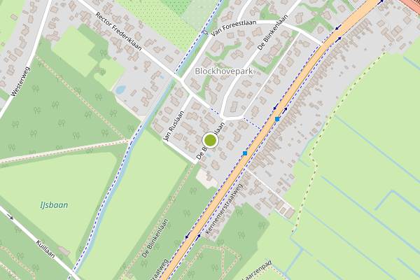 Ambulance-melding op De Ol, Heiloo op 4 juli, kaart-overzicht