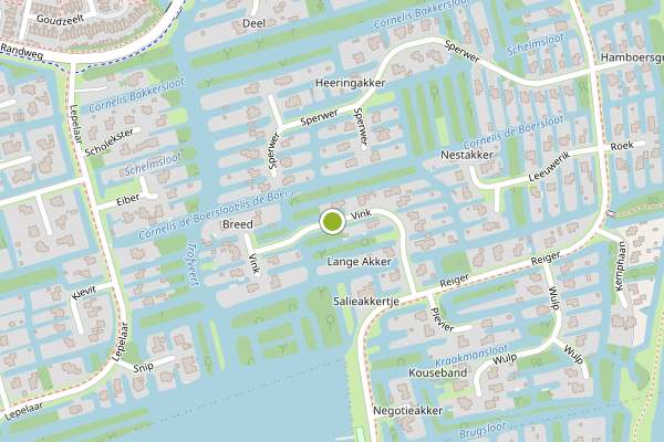 Ambulance-melding op Vink, Zuid-Scharwoude op 5 juli, kaart-overzicht