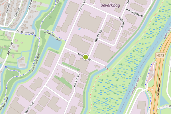 Ambulance-melding op Marterkoog, Alkmaar op 8 juli, kaart-overzicht
