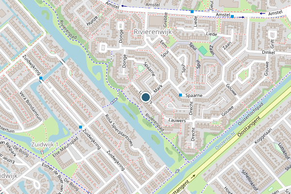 Politie-melding op Lauwers, Heerhugowaard op 10 juli, kaart-overzicht