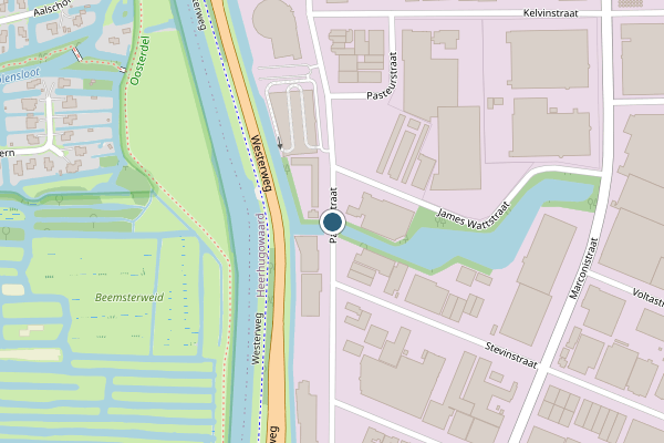 Politie-melding op Pascalstraat, Heerhugowaard op 10 juli, kaart-overzicht