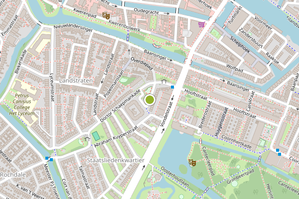 Ambulance-melding op P.G. van Tienhovenstraat, Alkmaar op 11 juli, kaart-overzicht