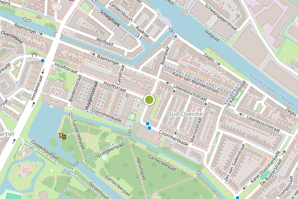 Ambulance-melding op Spieghelstraat, Alkmaar op 15 juli, kaart-overzicht