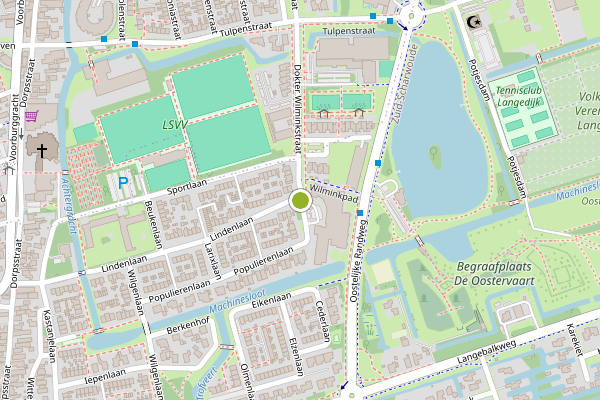 Ambulance-melding op Dokter Wilminkstraat, Zuid-Scharwoude op 17 juli, kaart-overzicht