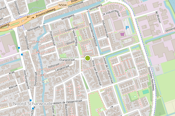 Ambulance-melding op Juliana van Stolbergstraat, Noord-Scharwoude op 20 juli, kaart-overzicht