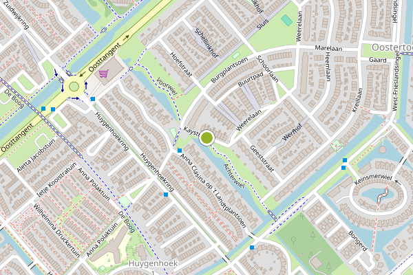 Ambulance-melding op Kaystraat, Heerhugowaard op 20 juli, kaart-overzicht