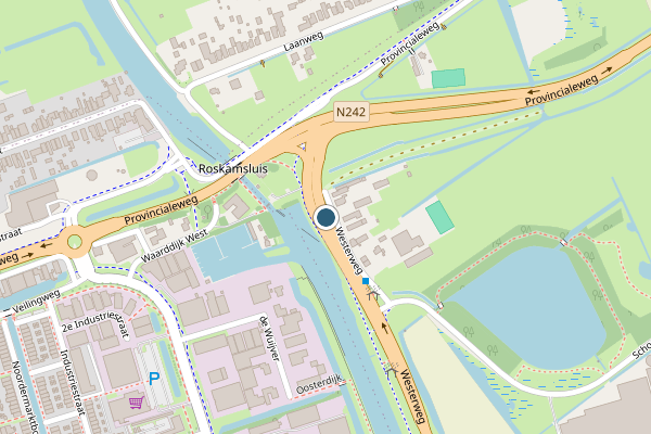 Politie-melding op Westerweg, Heerhugowaard op 20 juli, kaart-overzicht