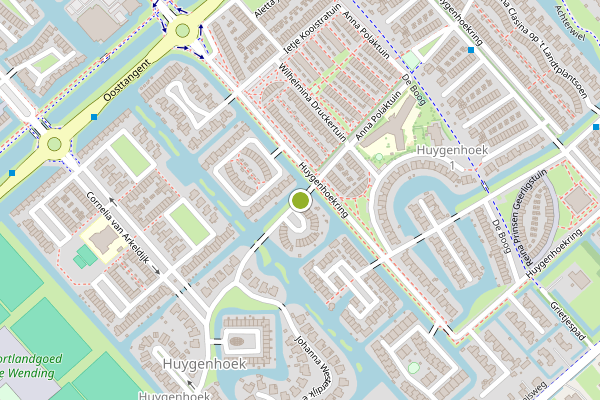 Ambulance-melding op Liesbeth Tilanusland, Heerhugowaard op 21 juli, kaart-overzicht