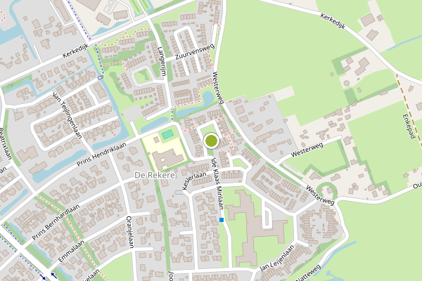 Ambulance-melding op Meester Quantplein, Bergen NH op 22 juli, kaart-overzicht