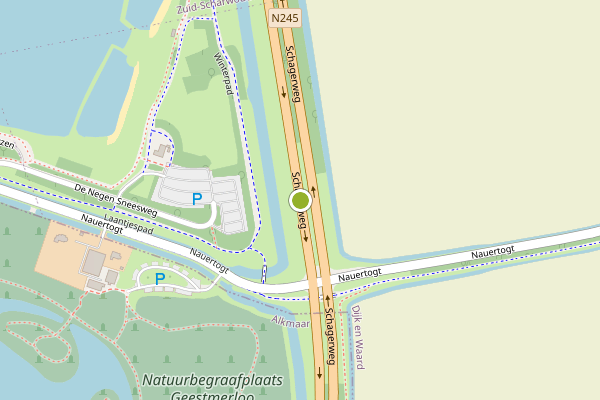 Ambulance-melding op Langedijk op 23 juli, kaart-overzicht
