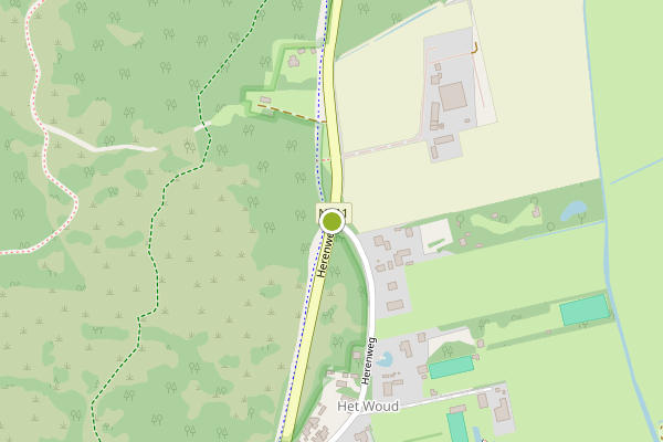 Ambulance-melding op Herenweg, Bergen NH op 25 juli, kaart-overzicht