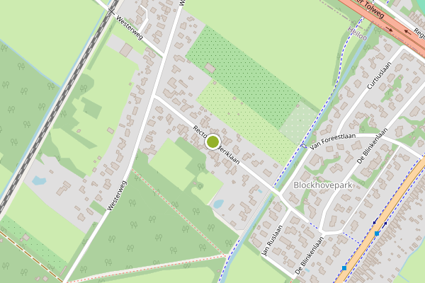 Ambulance-melding op Rector Frederiklaan, Heiloo op 26 juli, kaart-overzicht
