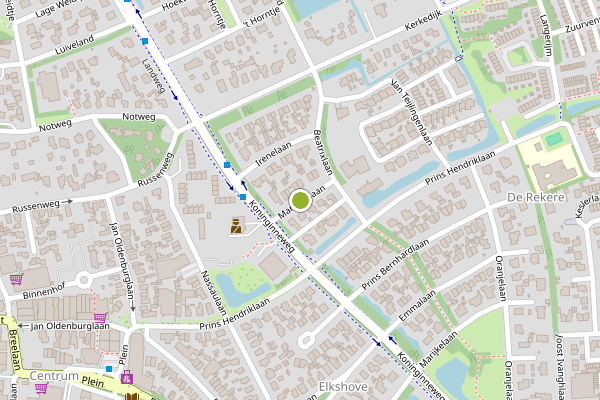 Ambulance-melding op Margrietlaan, Bergen NH op 26 juli, kaart-overzicht