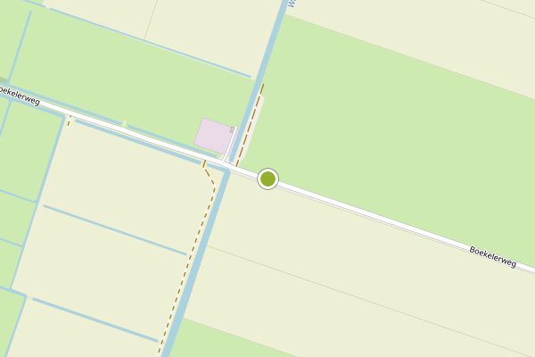 Ambulance-melding op Boekelerweg, Zuidschermer op 27 juli, kaart-overzicht