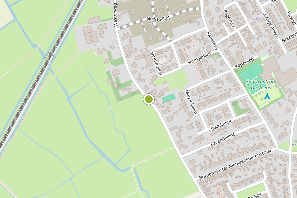 Ambulance-melding op Westerweg, Limmen op 4 juli, kaart-overzicht