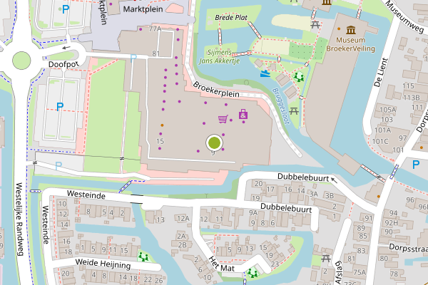 Ambulance-melding op Langedijk op 30 juli, kaart-overzicht