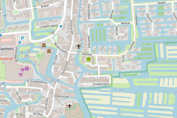 Ambulance-melding op Langedijk op 31 juli, kaart-overzicht