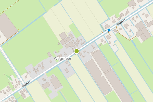 Ambulance-melding op Wogmeer, Hensbroek op 31 juli, kaart-overzicht