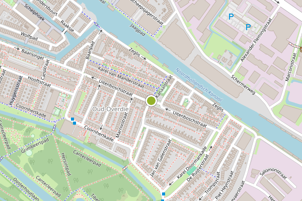 Ambulance-melding op Uitenboschstraat, Alkmaar op 2 augustus, kaart-overzicht