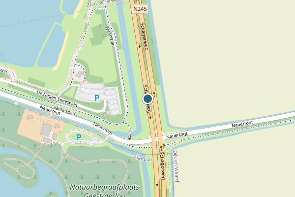 Politie-melding op Langedijk op 3 augustus, kaart-overzicht