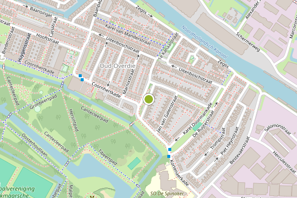 Ambulance-melding op Cornelis Evertsenplein, Alkmaar op 3 augustus, kaart-overzicht