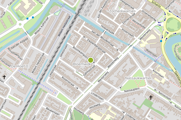 Ambulance-melding op Boomkampstraat, Alkmaar op 6 augustus, kaart-overzicht