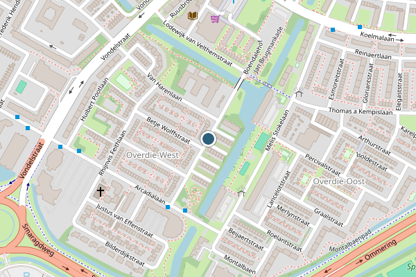 Politie-melding op Pieter Langendijkstraat, Alkmaar op 6 augustus, kaart-overzicht