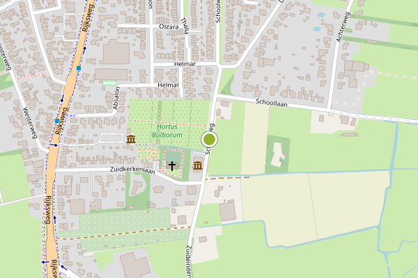 Ambulance-melding op Schoolweg, Limmen op 21 mei, kaart-overzicht