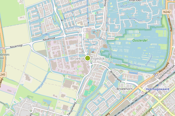 Ambulance-melding op Langedijk op 30 mei, kaart-overzicht