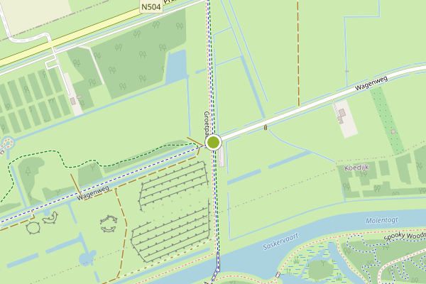 Ambulance-melding op Wagenweg, Oudkarspel op 31 mei, kaart-overzicht