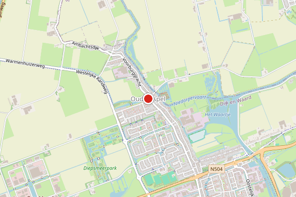 Brandweer-melding op Kasteelstraat, Oudkarspel op 31 mei, kaart-overzicht