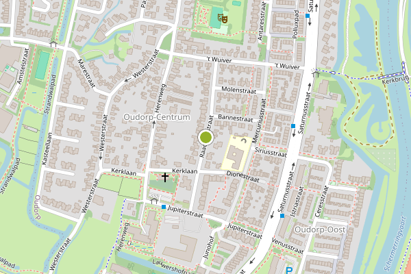 Ambulance-melding op Raadhuisstraat, Oudorp op 31 mei, kaart-overzicht
