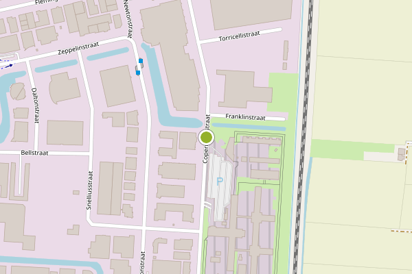 Ambulance-melding op Copernicusstraat, Heerhugowaard op 1 juni, kaart-overzicht