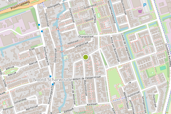 Ambulance-melding op Juliana van Stolbergstraat, Noord-Scharwoude op 4 juni, kaart-overzicht