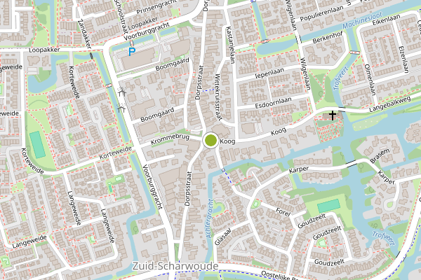 Ambulance-melding op Koog, Zuid-Scharwoude op 5 juni, kaart-overzicht