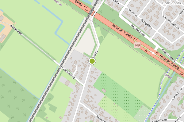 Ambulance-melding op Westerweg, Heiloo op 5 juni, kaart-overzicht