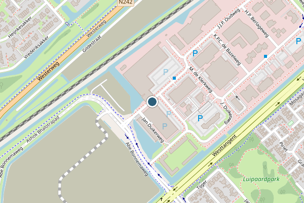 Politie-melding op J.J.P. Oudweg, Heerhugowaard op 6 juni, kaart-overzicht