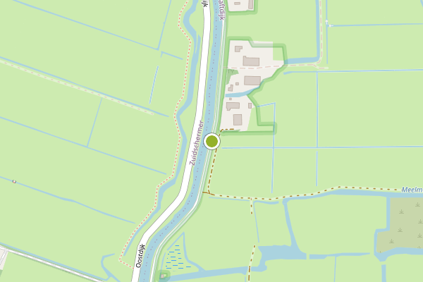 Ambulance-melding op Oudelandsdijkje, West-Graftdijk op 7 juni, kaart-overzicht