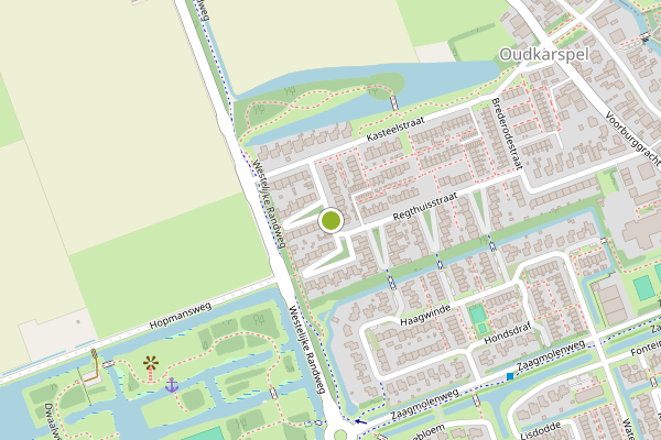 Ambulance-melding op van Teijlingenstraat, Oudkarspel op 7 juni, kaart-overzicht