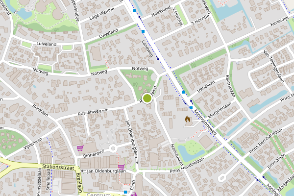 Ambulance-melding op Russenweg, Bergen NH op 9 juni, kaart-overzicht