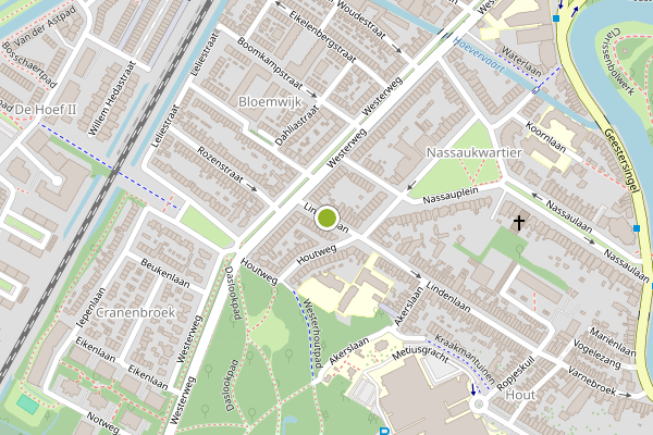 Ambulance-melding op Lindenlaan, Alkmaar op 9 juni, kaart-overzicht