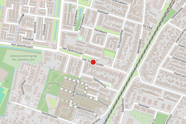 Brandweer-melding op Het Zevenhuizen, Heiloo op 9 juni, kaart-overzicht