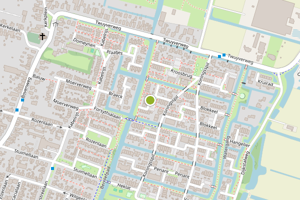 Ambulance-melding op Wachtdeur, Sint Pancras op 10 juni, kaart-overzicht