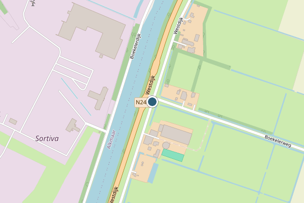 Politie-melding op Westdijk, Zuidschermer op 10 juni, kaart-overzicht